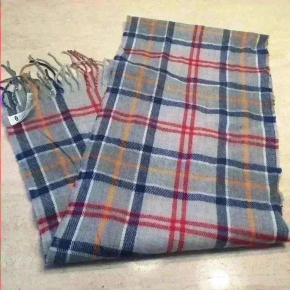 Fall Plaid Scarf - Picture 4 of 5